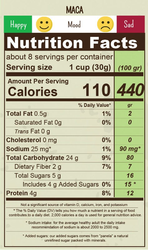 Quinoa + Maca 9oz