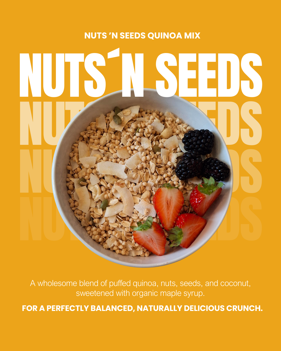 QUINOA BREAKFAST MIX - NUTS n´SEEDS