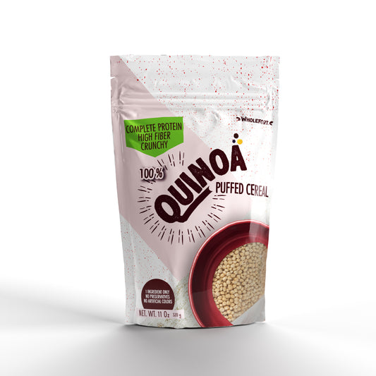 100% Quinoa Puffed Cereal 9 Oz.